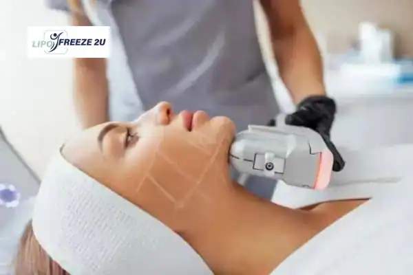 image of HIFU Uxbridge treatment in progress.