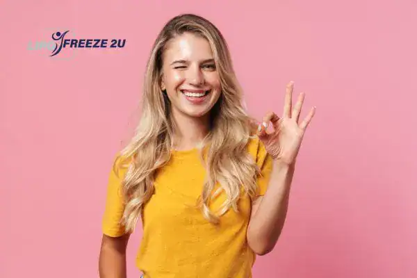 Picture of happy woman after HIFU vaginal tightening Uxbridge