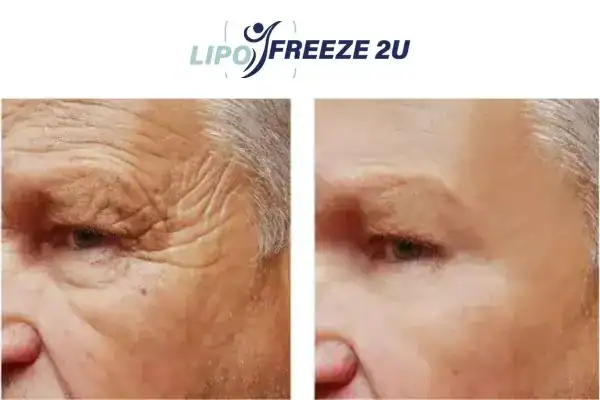 Mens before and after Morpheus 8 Uxbridge results.